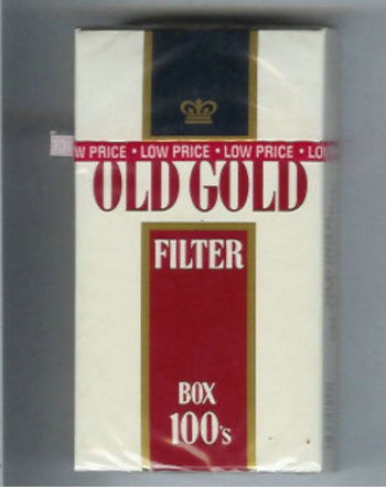 Old Gold Filter Box 100s hard box cigarettes 10 cartons