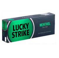 Lucky Strike Menthol 100 Box cigarettes 10 cartons