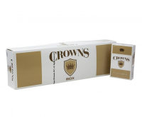 Crowns Gold King box cigarettes 10 cartons