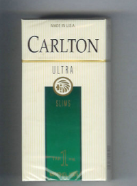 Carlton Ultra Slims Menthol Tar 1 mg cigarettes 10 cartons