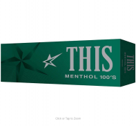THIS Menthol 100s Box cigarettes 10 cartons