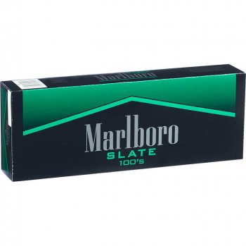 Marlboro Menthol Slate 100\'s Box cigarettes 10 cartons