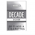 Decade Silver King Box cigarettes 10 cartons