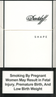 Davidoff Shape White Cigarettes 10 cartons