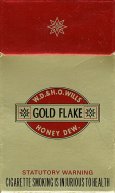 GOLD FLAKE W.D. & H.O. Wills Honey Dew 10 cartons
