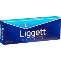 Liggett Select Gold 100's Box cigarettes 10 cartons