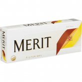Merit Gold 100's Soft Pack cigarettes 10 cartons
