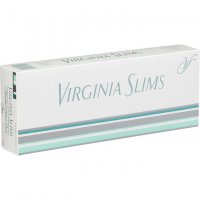 Virginia Slims Menthol Silver Pack Box cigarettes 10 cartons