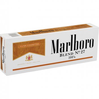 Marlboro Blend No. 27 100\'s Box cigarettes 10 cartons
