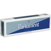 Parliament Silver Pack Box cigarettes 10 cartons