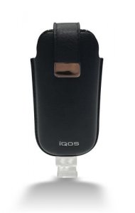 IQOS LEATHER POUCH - BLACK