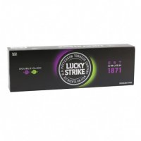 LUCKY STRIKE DOUBLE CLICK BLACK CIGARETTES 10 cartons
