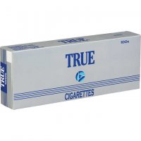 True 100's Soft Pack cigarettes 10 cartons