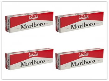Marlboro Red 100s Cigarettes (40 Cartons)