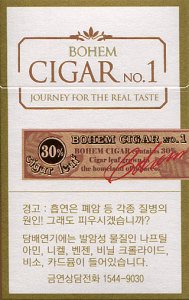 Bohem Cigar No.1 cigarettes 10 cartons