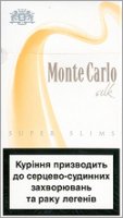 Monte Carlo Super Slims Silk 100`s cigarettes 10 cartons