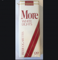 MORE White Lights 120s Filter cigarettes 10 cartons