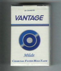 Vantage Milds soft box cigarettes 10 cartons