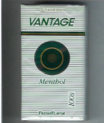 Vantage Menthol 100s Fresh Flavor Cigarettes 10 cartons