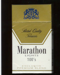 Marathon Lights 100s Exclusive Premium Blend cigarettes 10carton