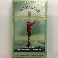 Skydancer menthol Gold King box cigarettes 10 cartons