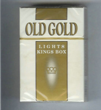 Old Gold Lights Kings Box hard box cigarettes 10 cartons