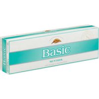 Basic Menthol Silver Pack Box cigarettes 10 cartons