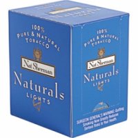Nat Sherman Naturals Blue Cube cigarettes 10 cartons