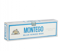 Montego Blue King's Box cigarettes 10 cartons