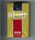 Old Gold Filter Kings gold and red soft box cigarettes 10 carton