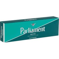 Parliament Menthol Green Pack Box cigarettes 10 cartons