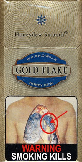 GOLD FLAKE W.D. & H.O. Wills Honey Dew. Honeydew Smooth (Blue)