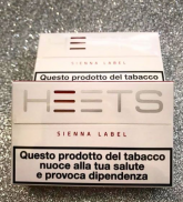 Heets Sienna Label 10 cartons