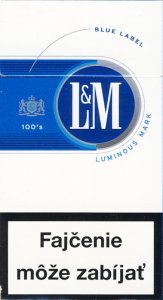 L&M Blue Label 100s Cigarettes 10 cartons