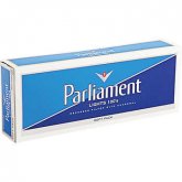 Parliament White Pack 100's Soft Pack cigarettes 10 cartons