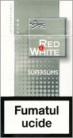 Red&White Super Slims Fine Cigarettes 10 cartons