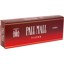 Pall Mall 100's Red Filter Cigarettes 10 cartons - Click Image to Close