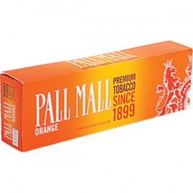 Pall Mall Orange Kings cigarettes 10 cartons