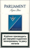Parliament Lights (Aqua Blue) Cigarettes 10 cartons
