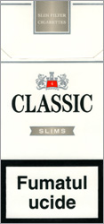 Classic Slims Silver Cigarettes 10 cartons