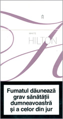 Hilton Super Slims White 100's Cigarettes 10 cartons