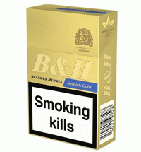 Benson & Hedges Smooth Gold cigarettes 10 cartons - Click Image to Close