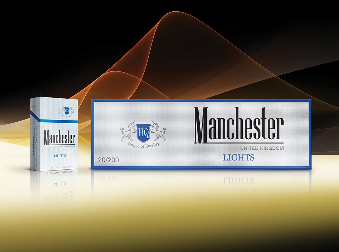 Manchester blue king size cigarettes 10 cartons - Click Image to Close