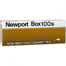 Newport Non-Menthol Gold 100\'s Cigarettes 10 cartons