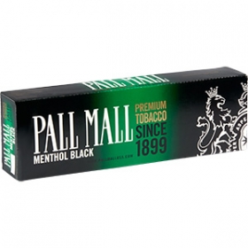 Pall Mall Black 100\'s Cigarettes 10 cartons