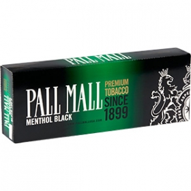 Pall Mall Menthol Black Cigarettes 10 cartons