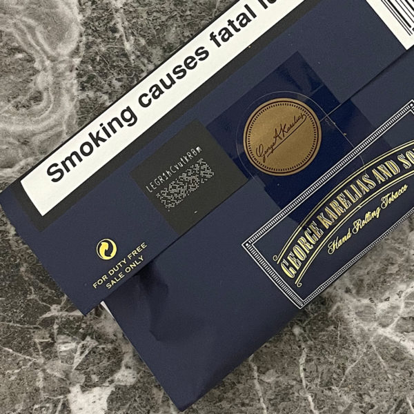 George Karelias Dark Blue tobacco 1000G (25g*40packs) - Click Image to Close