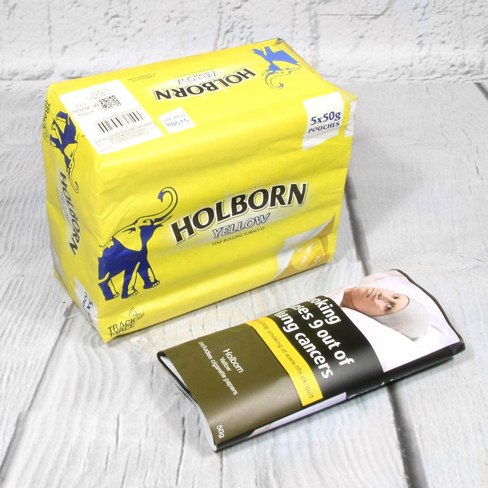 Holborn Yellow Hand Rolling Tobacco 1000 gramsHolborn Yellow Hand Rolling TobaHand Rolling