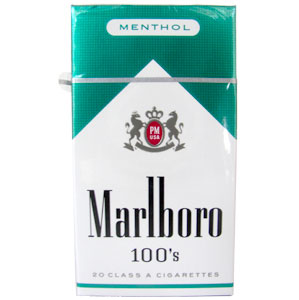 Marlboro Menthol 100's Box Cigarettes 10 cartons - Click Image to Close