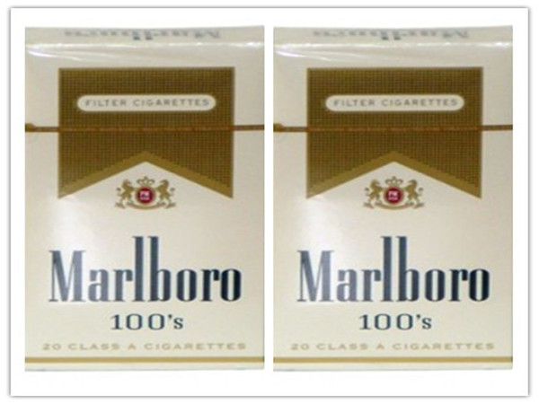 Marlboro Gold 100s Cigarettes (60 Cartons) - Click Image to Close